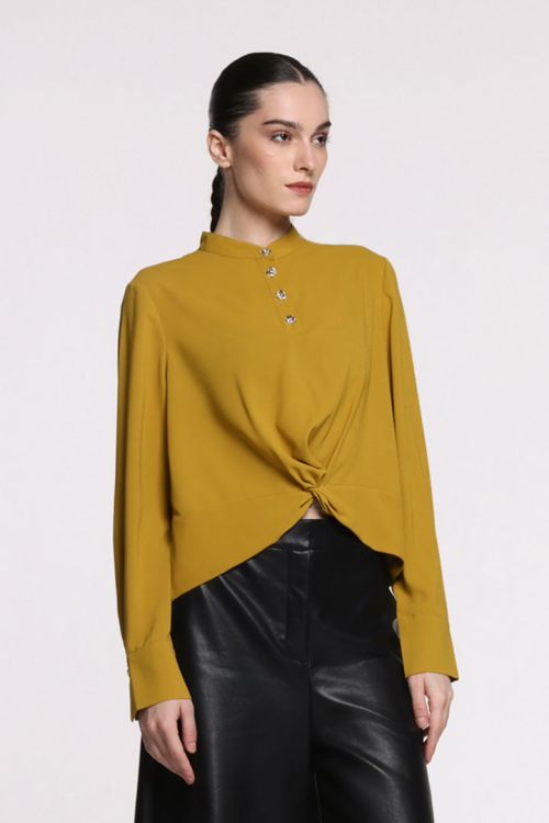 Front Twist blouse