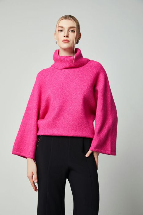 turtleneck loose pullover