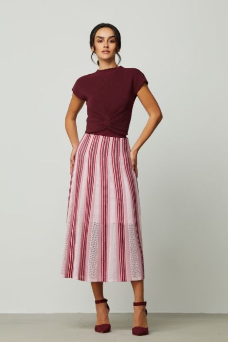 Strapped high Waist Skirt