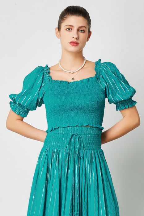 Smocking Bodice Top