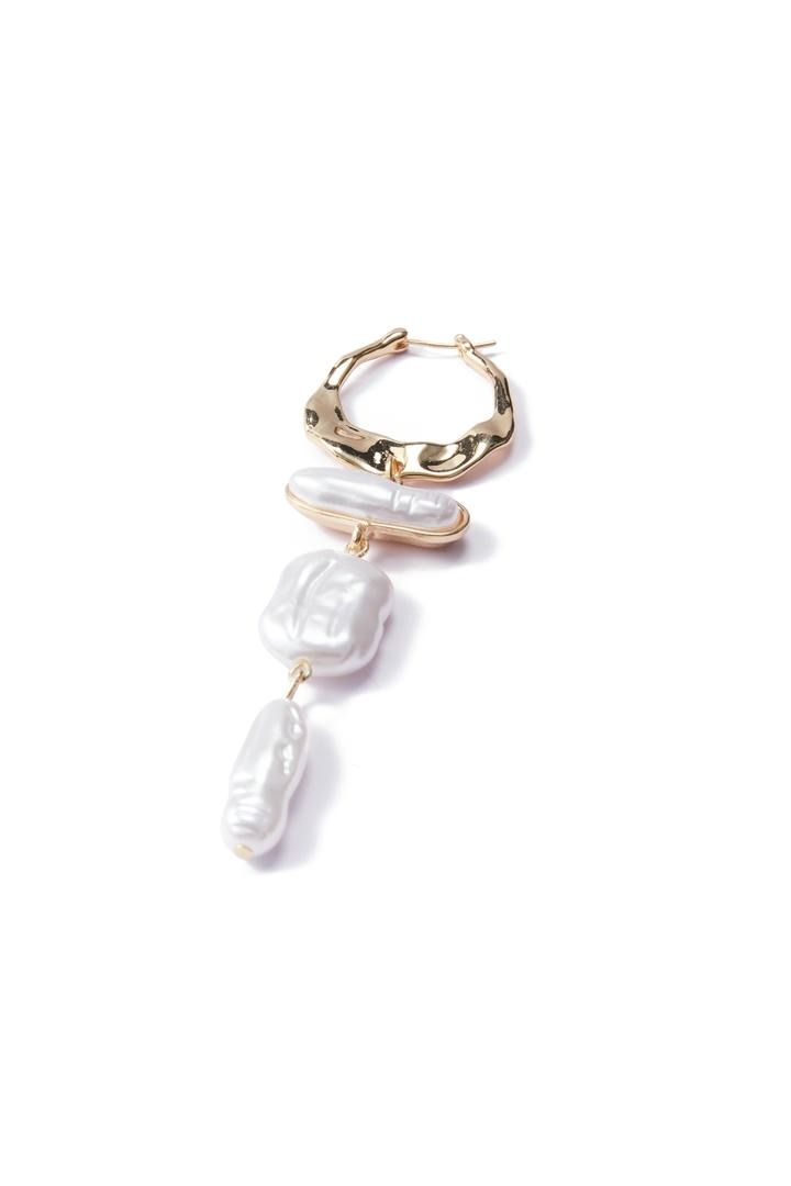 Pearl Long Drop Earrings