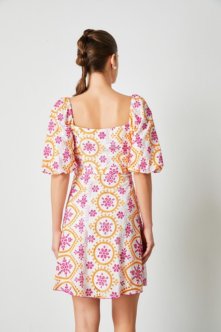 Cotton Embroidery Dress