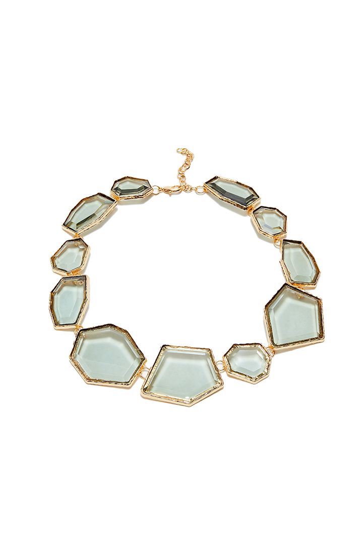 Geometric Transparent necklace