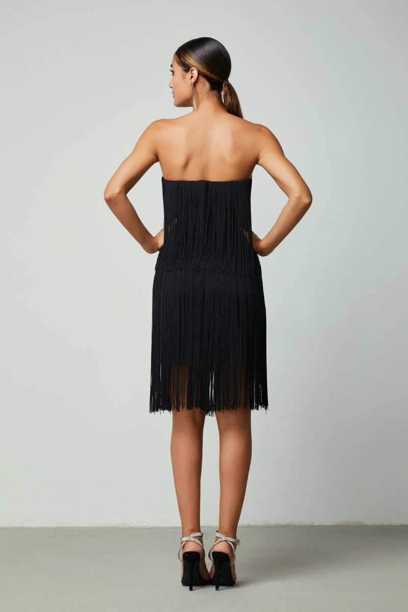 Fully fringe dress