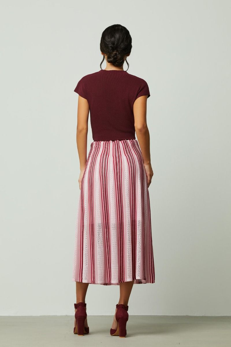 Strapped high Waist Skirt