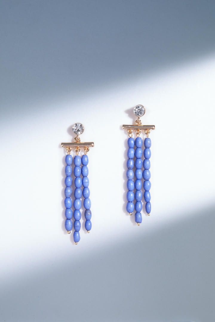 Multi layers drop earrings