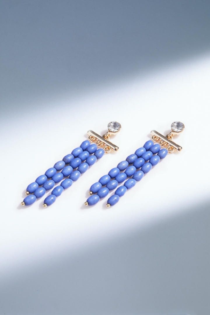 Multi layers drop earrings