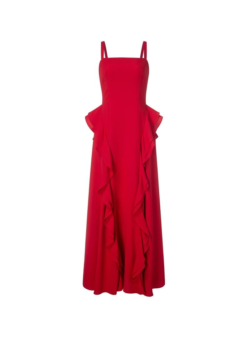 Tiered frill sides Dress