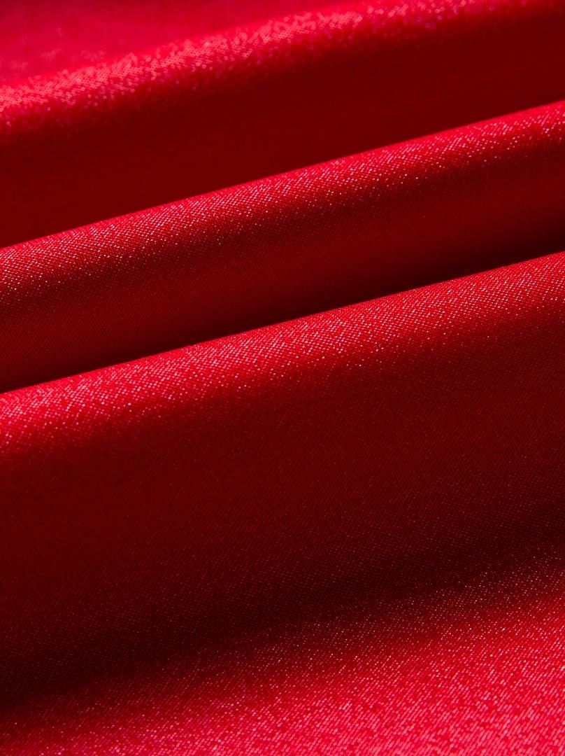 Red Off-Shoulder Dress