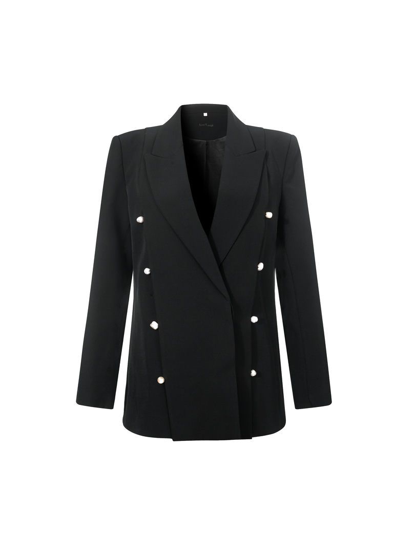 Pearl embellishment jacket