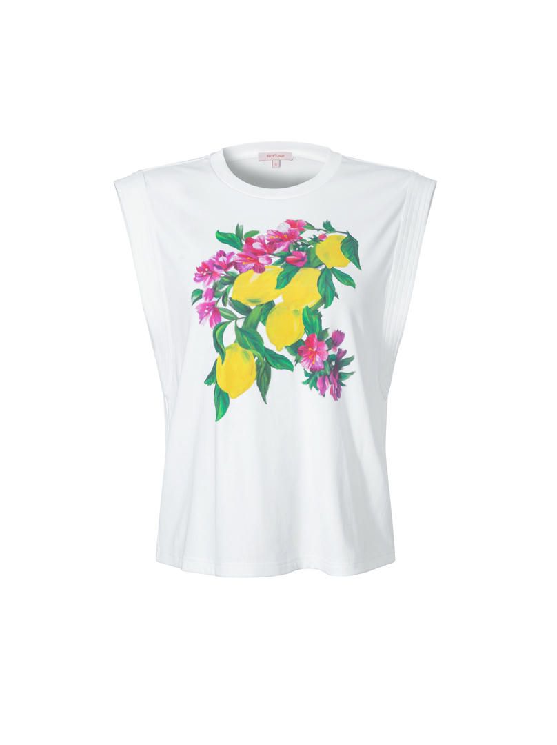 floral print t-shirt