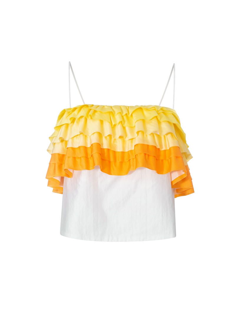 Ruffled Crop top