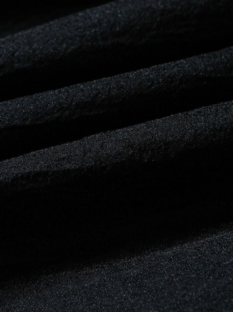 Black Statement Ruffle Skirt