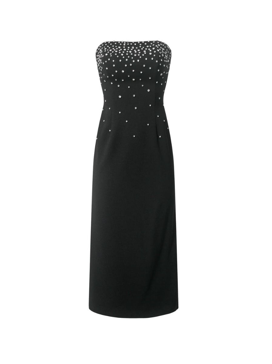 crystal embellishments dress