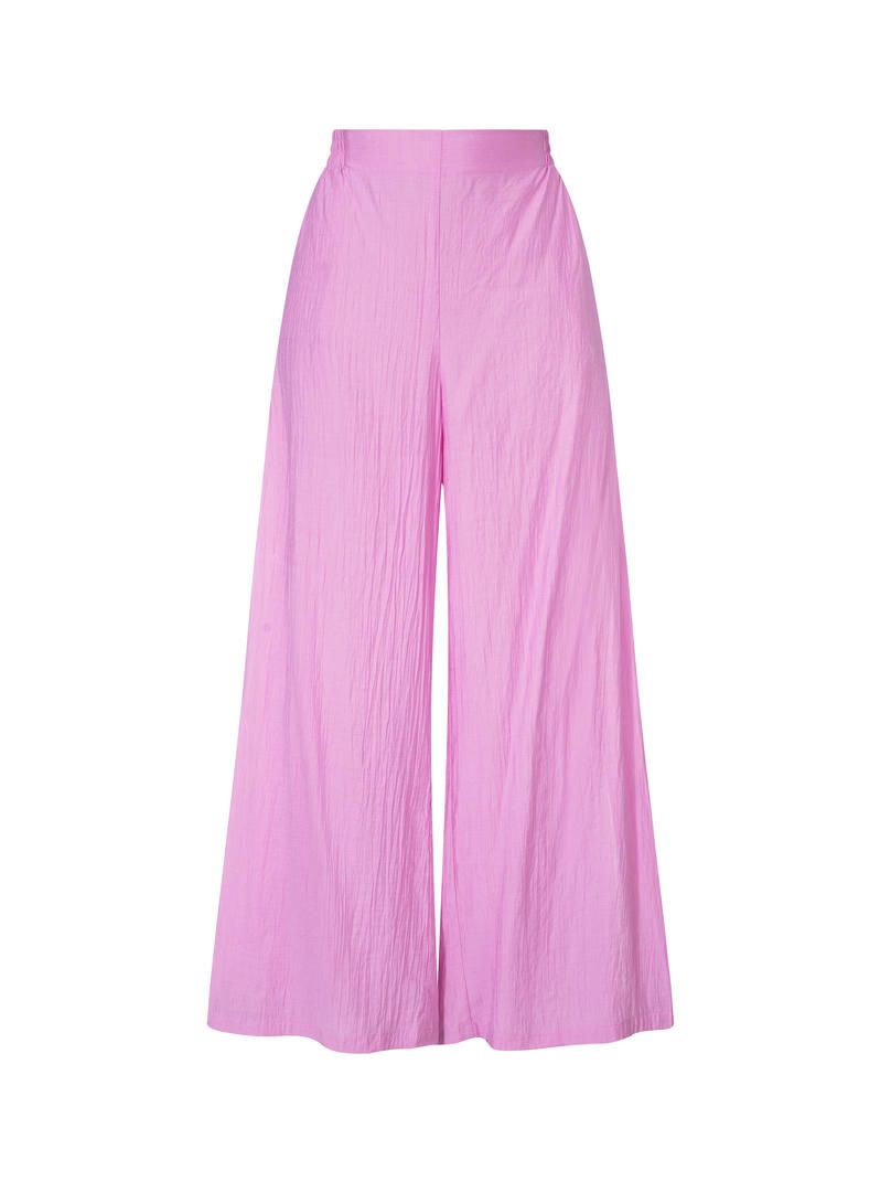 wide leg crepe pants