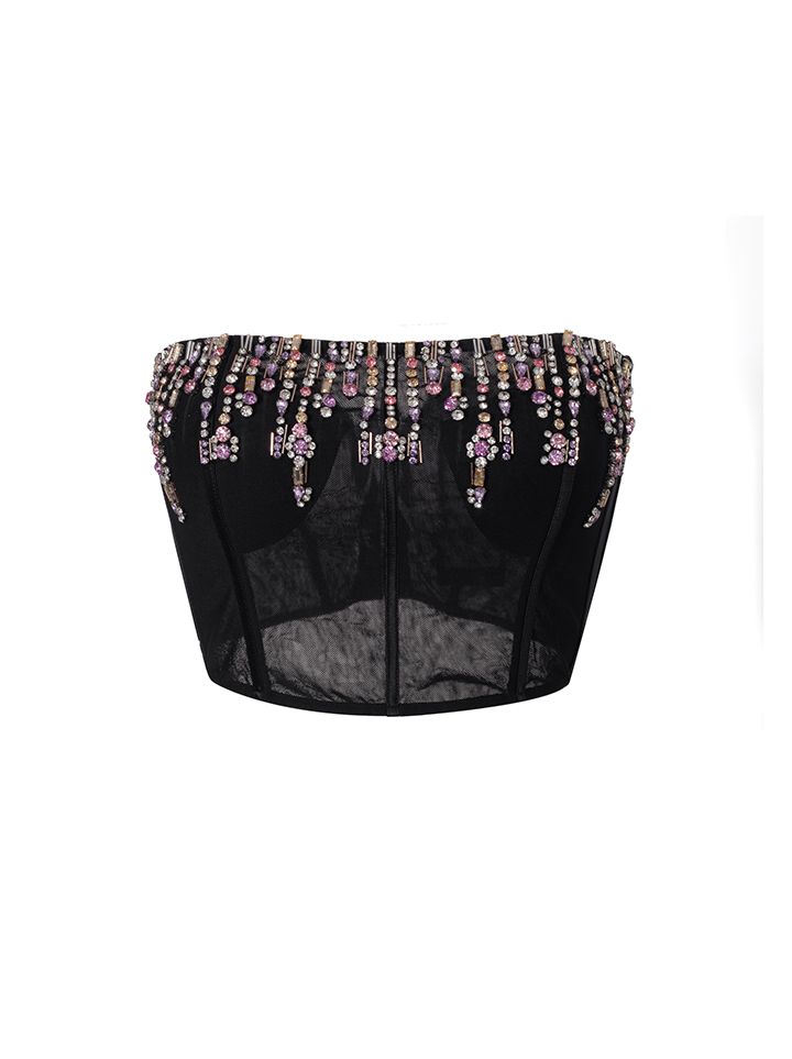 Embellished Corset Top