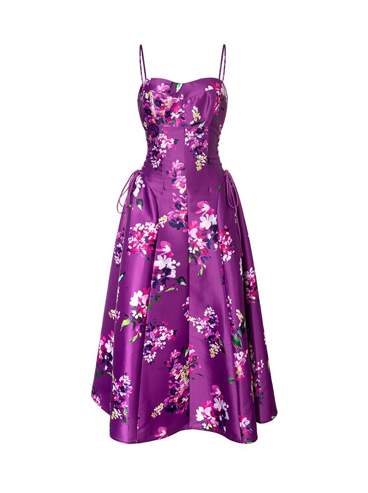 Sweetheart Floral Dress