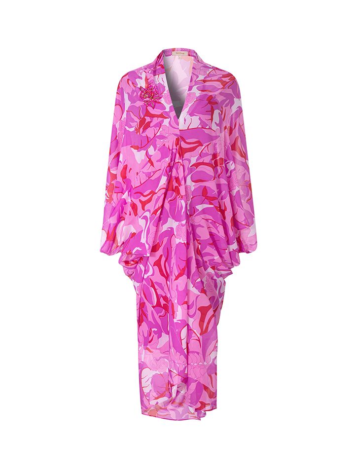 Embellished Printed Kaftan