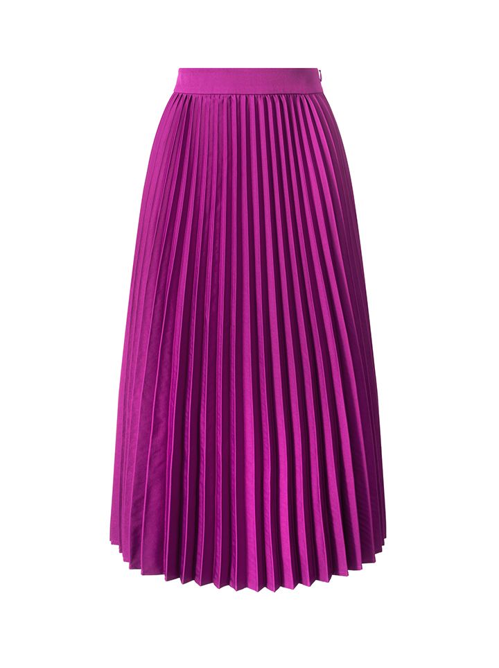 Full pleated skirt