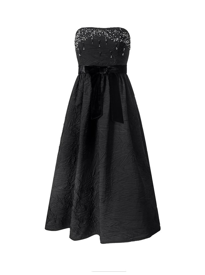 Beading embellishment dress