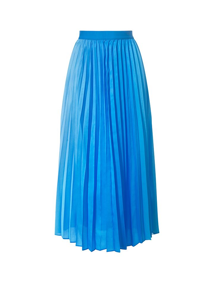 Crepe Pleated Skirt