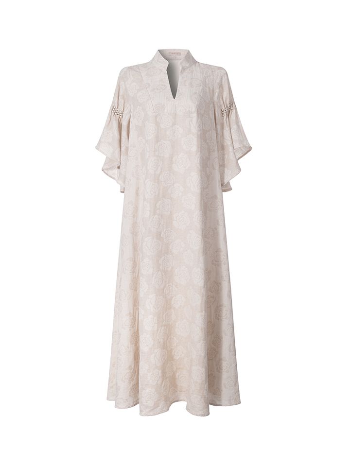 Jacquard Embellishment kaftan