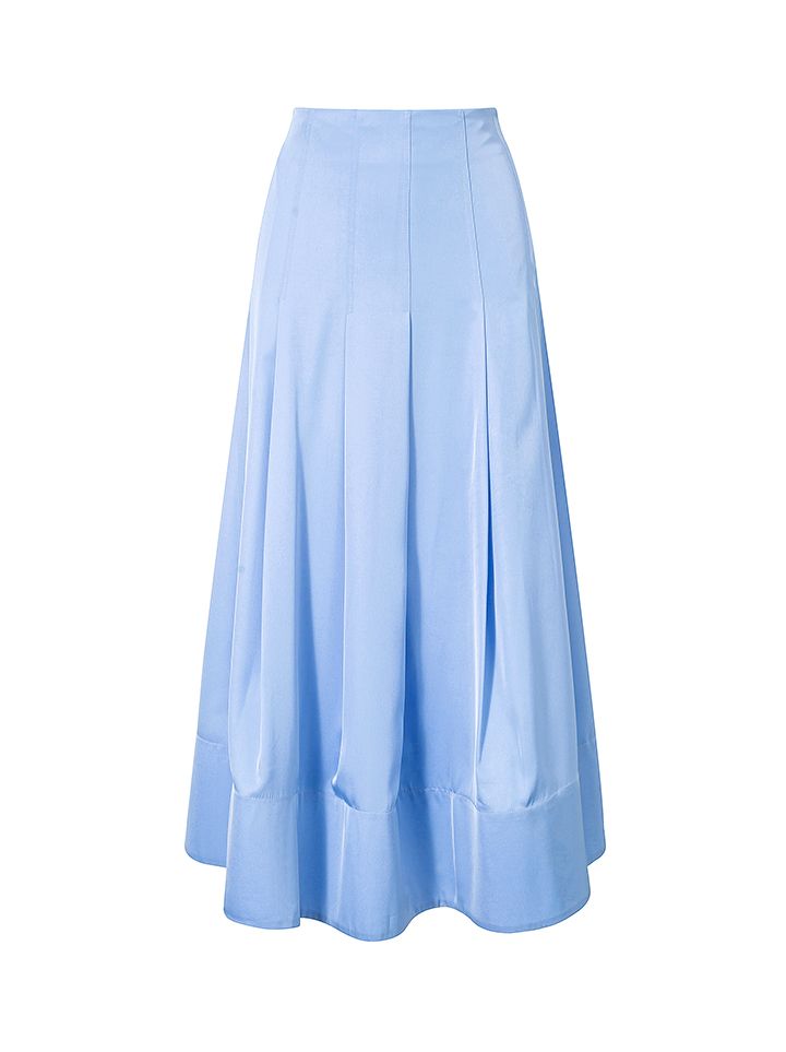 A-line midi skirt