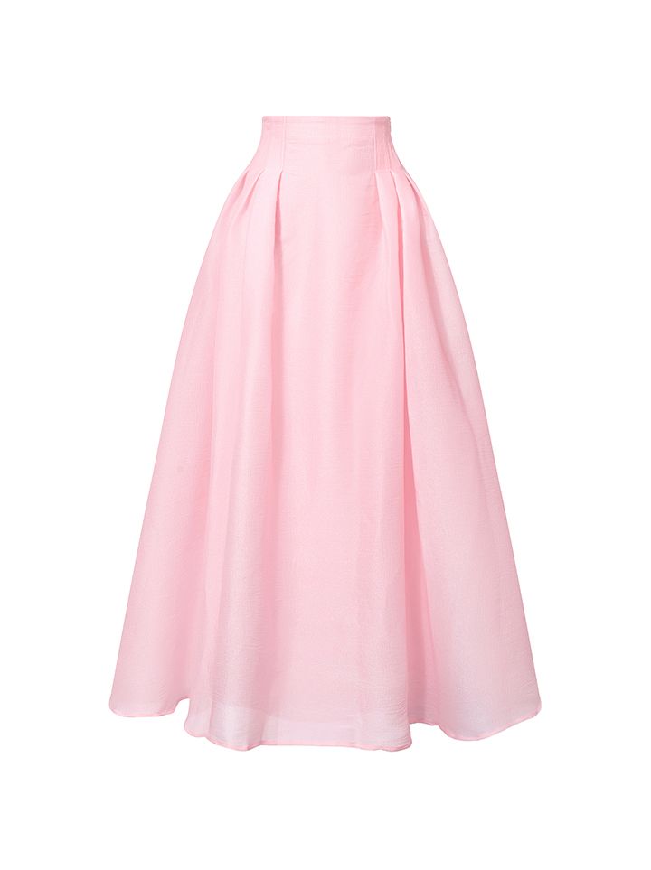 Maxi Organza Skirt