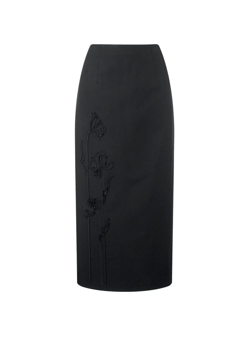 pencil high waist skirt