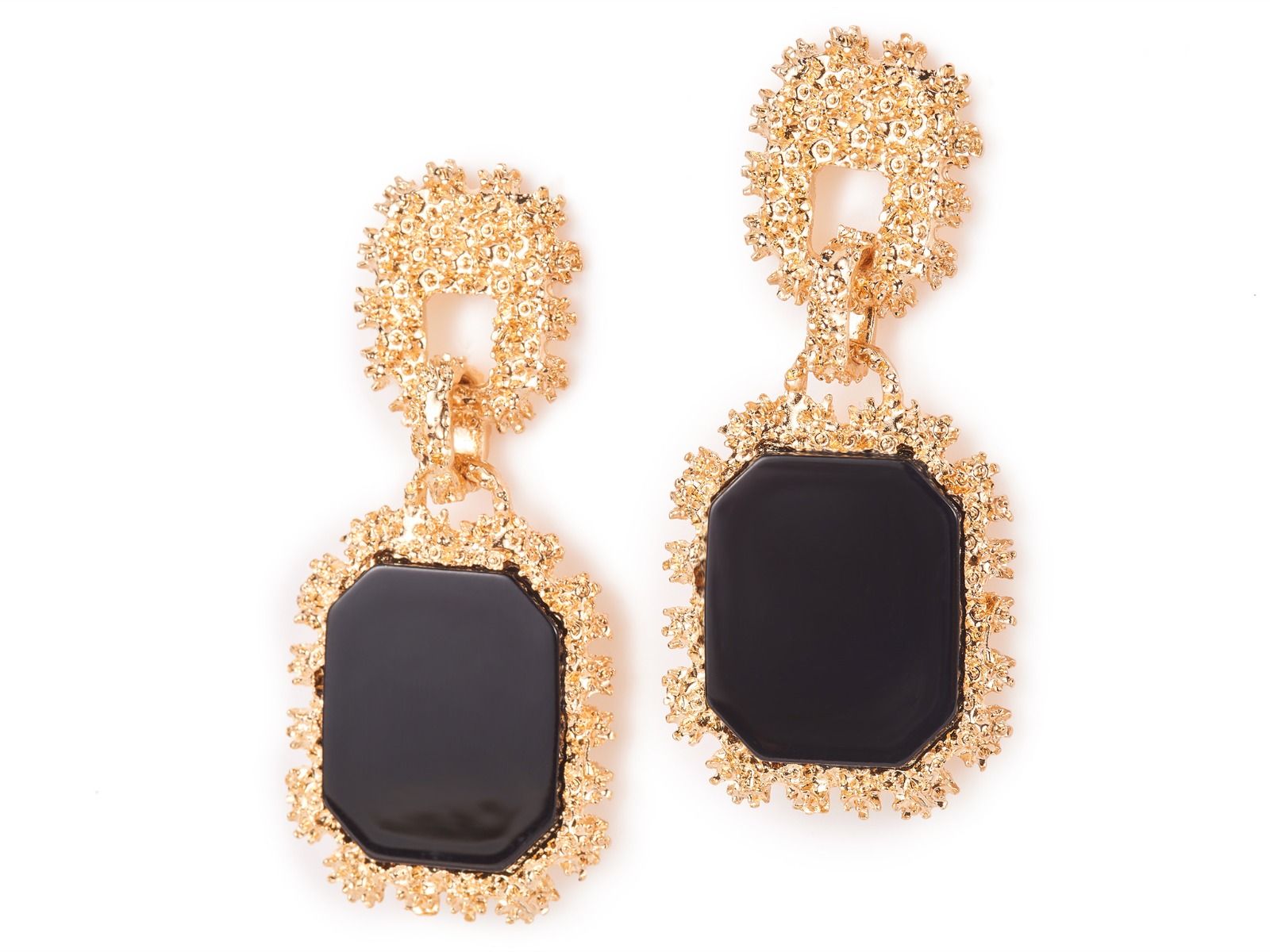 Texture Frame Earrings