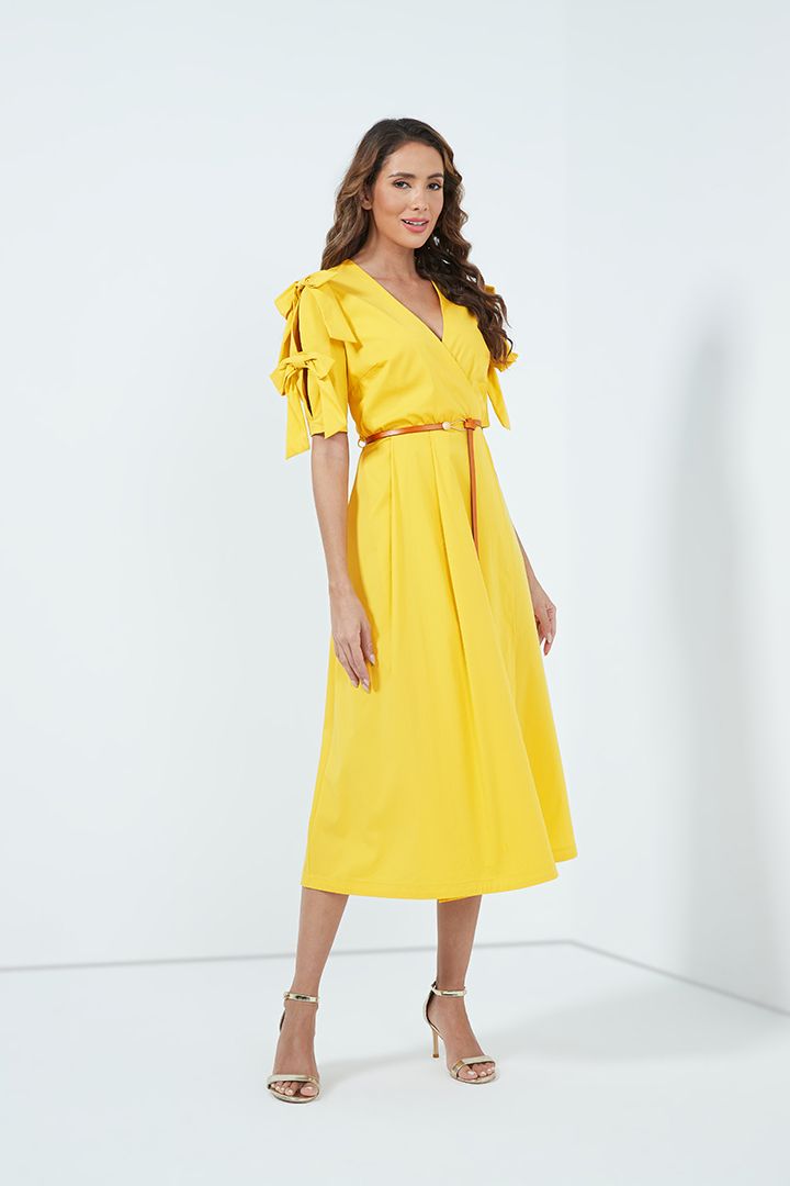 Midi length dress