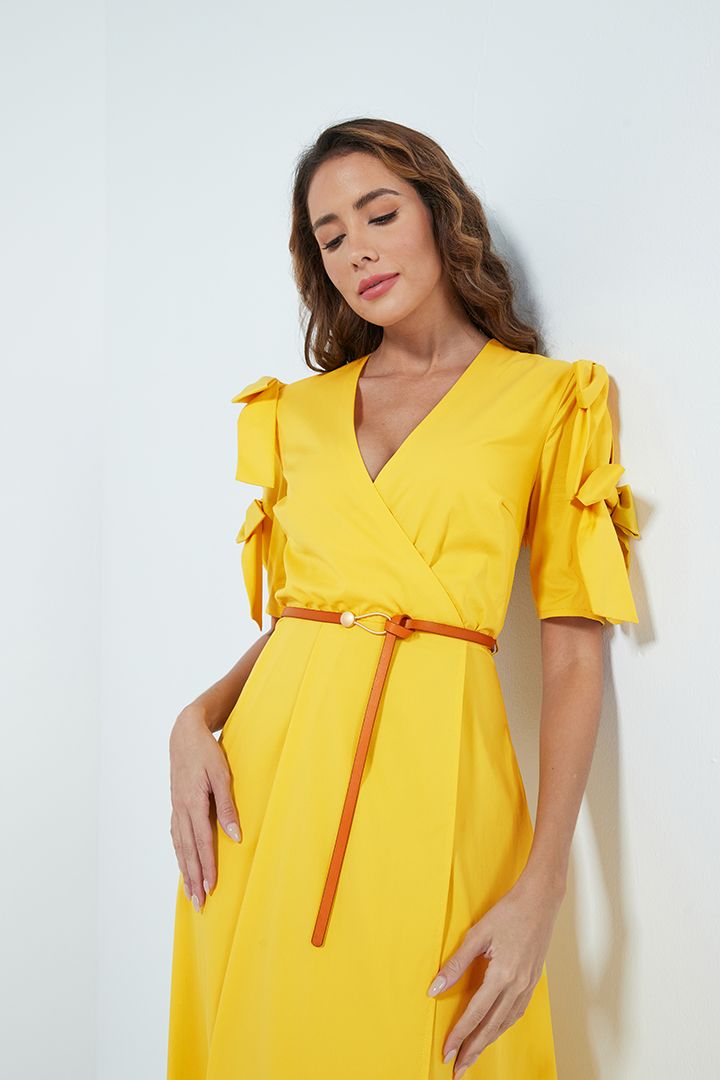 Midi length dress