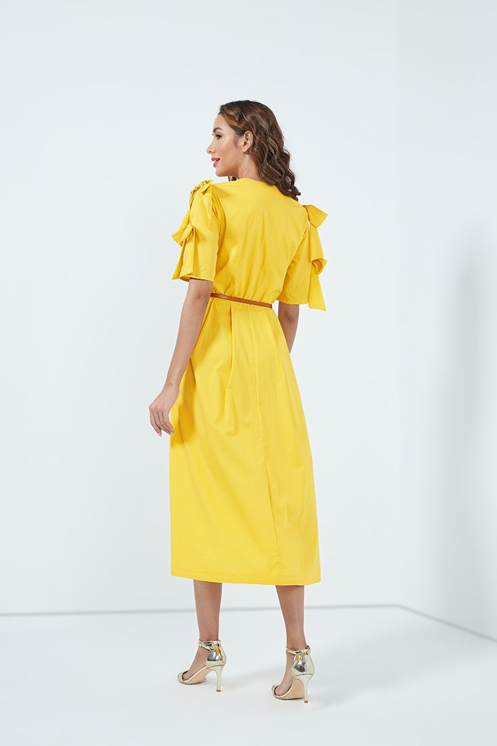 Midi length dress