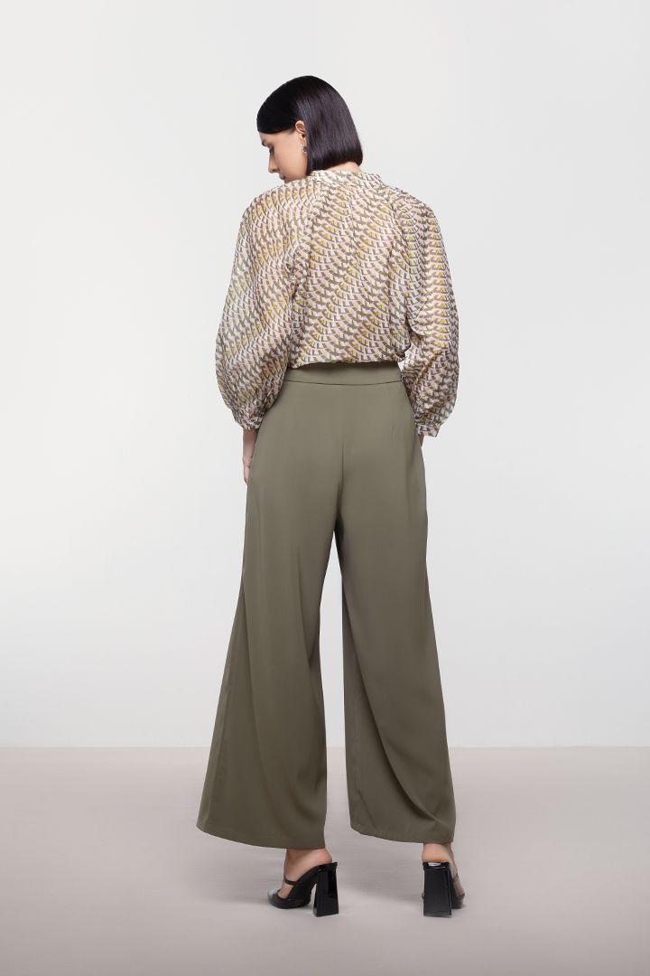 Chain culotte pants