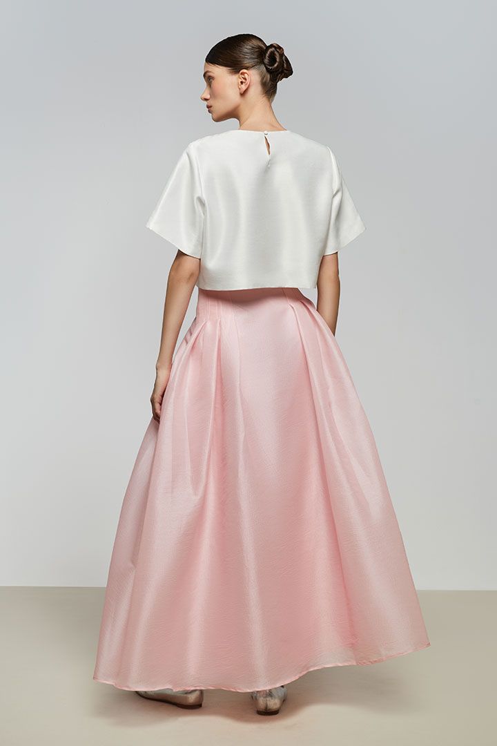 Maxi Organza Skirt