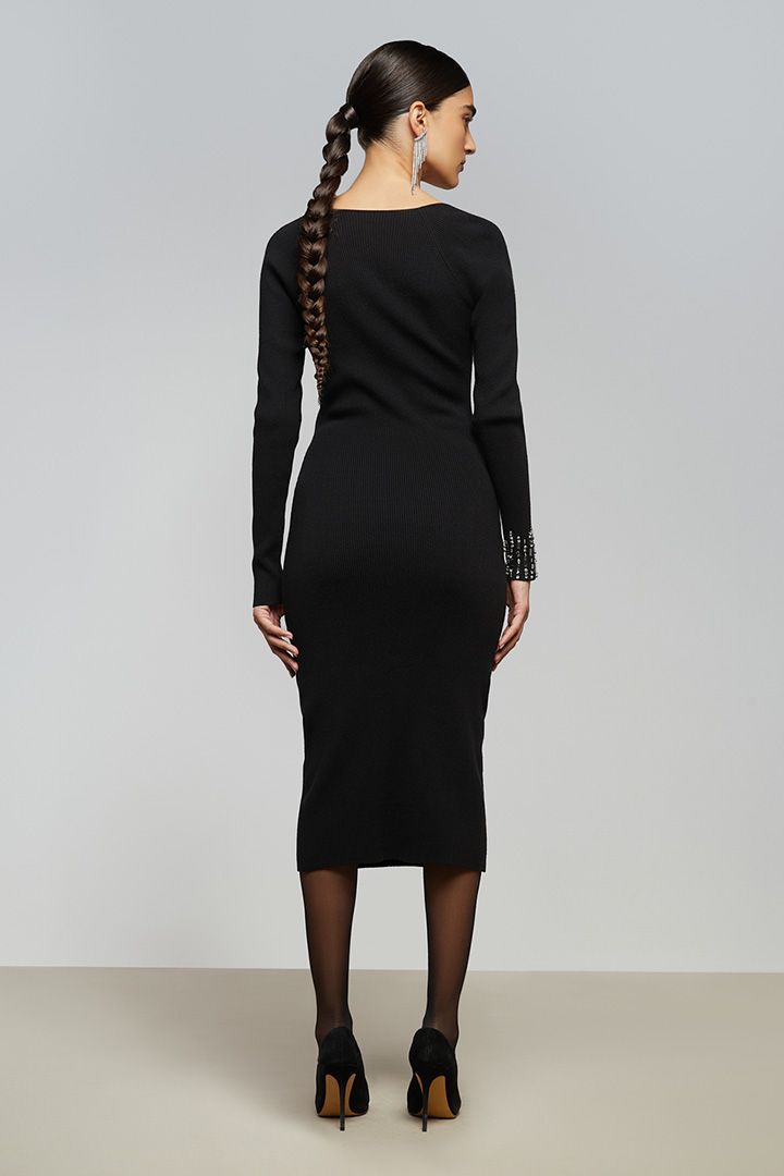 Knitted bodycon dress