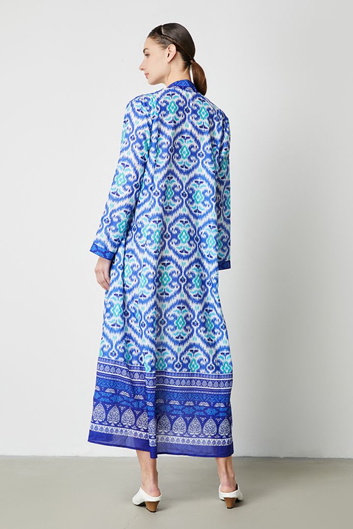 Printed Long Sleeve Dress