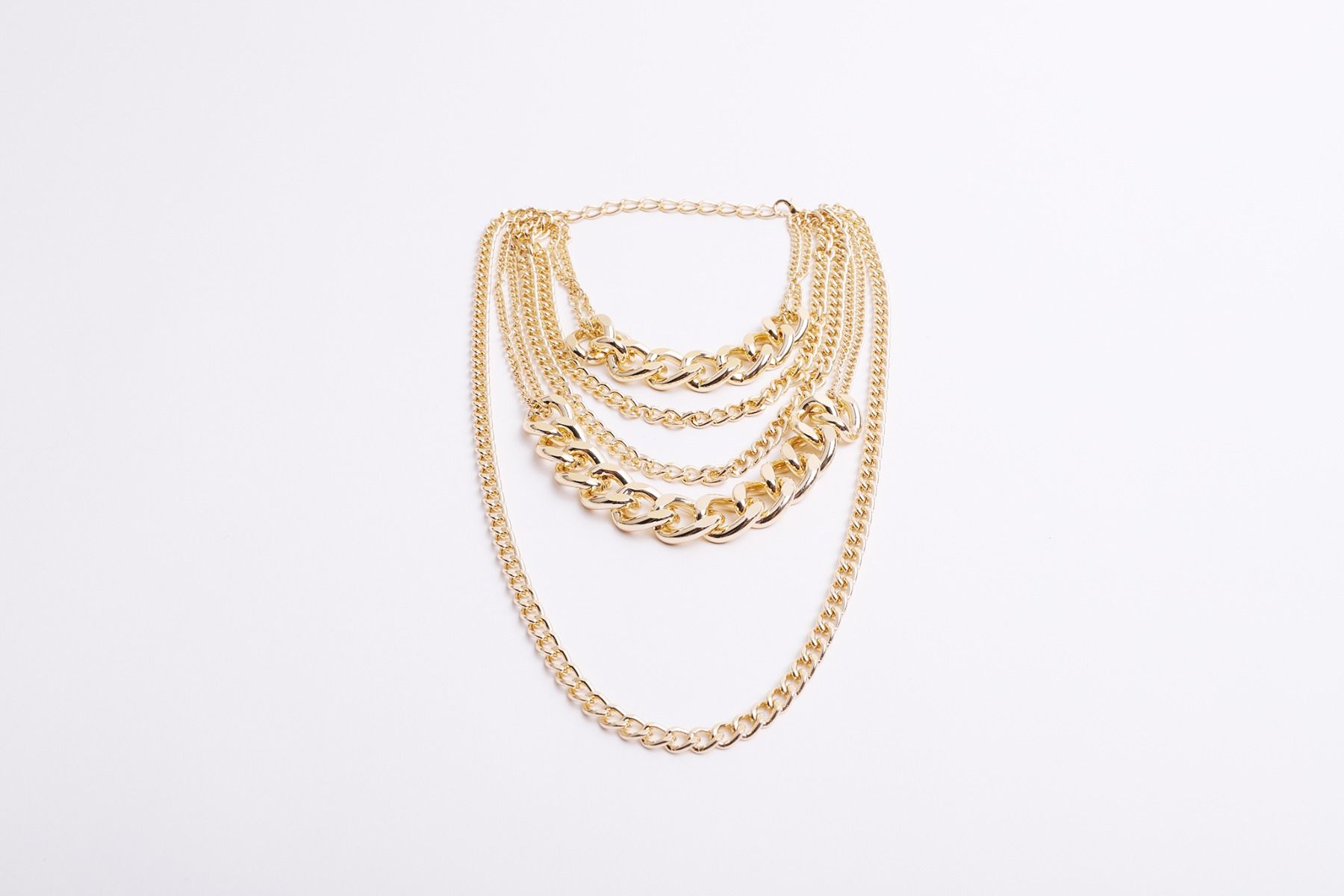 golden chains Necklace