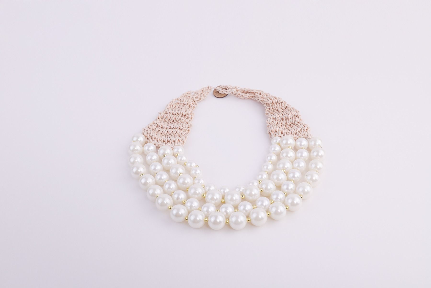 Pearls layers necklace 