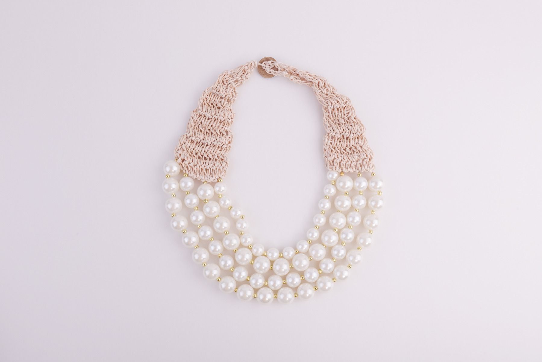 Pearls layers necklace 