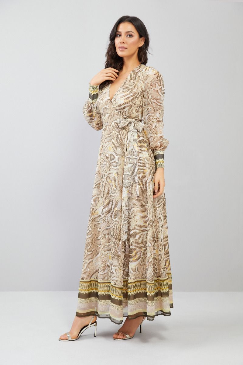 Tiger Pattern Kaftan