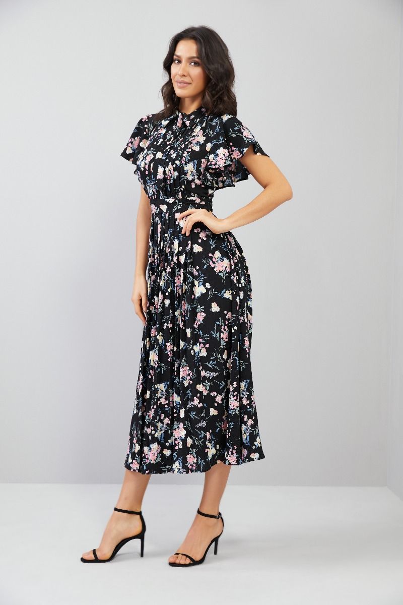 Midi Printed Dress