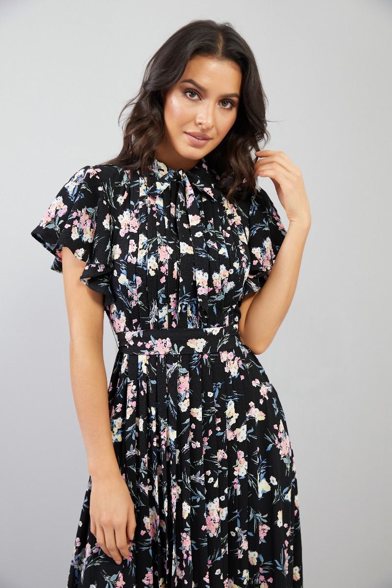 Midi Printed Dress