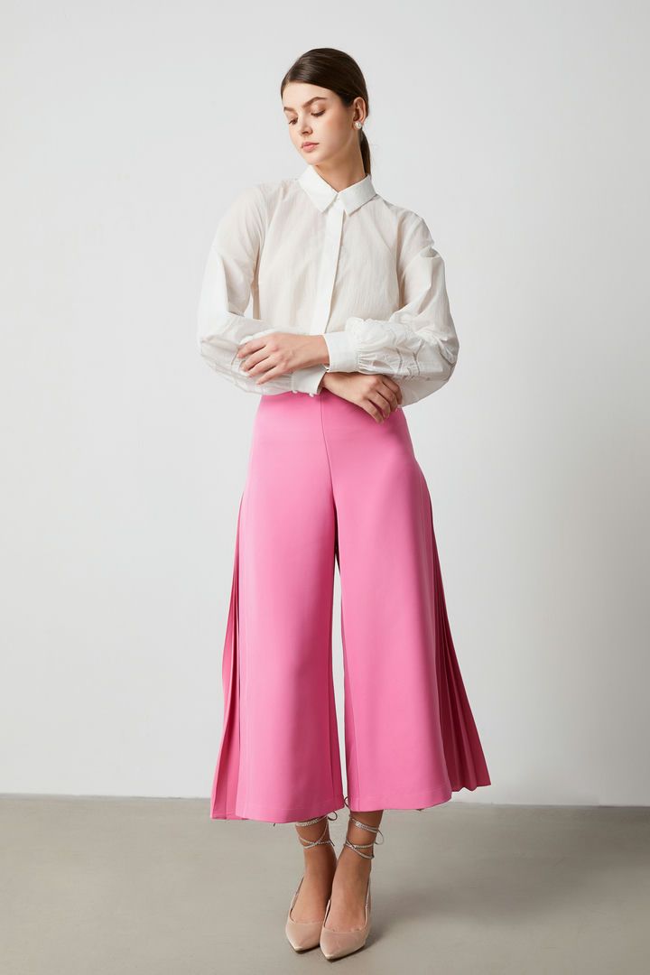 Wide Culottes Pants