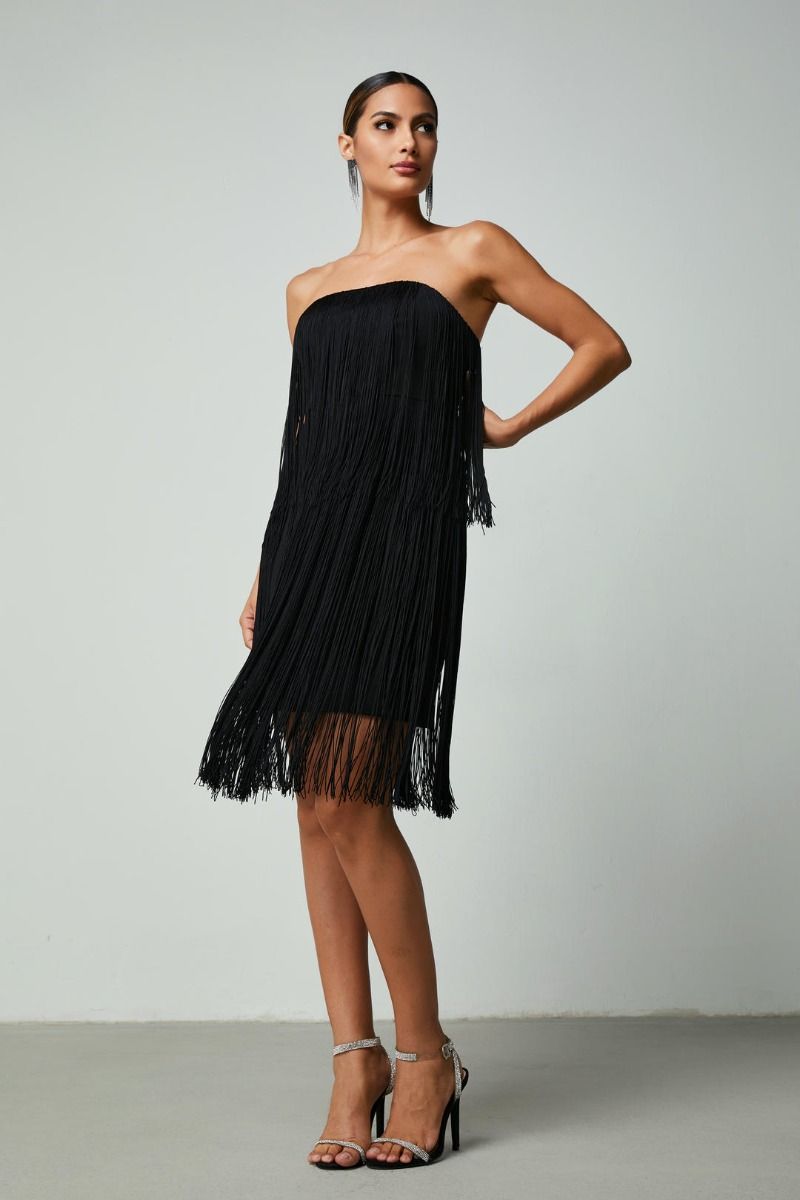 Fully fringe dress